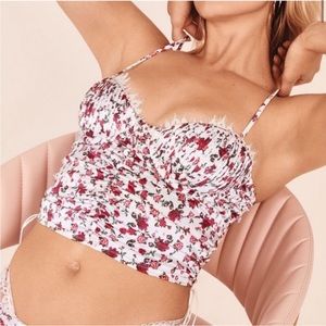 NEW For Love and Lemons Melrose Bustier Top
Size M